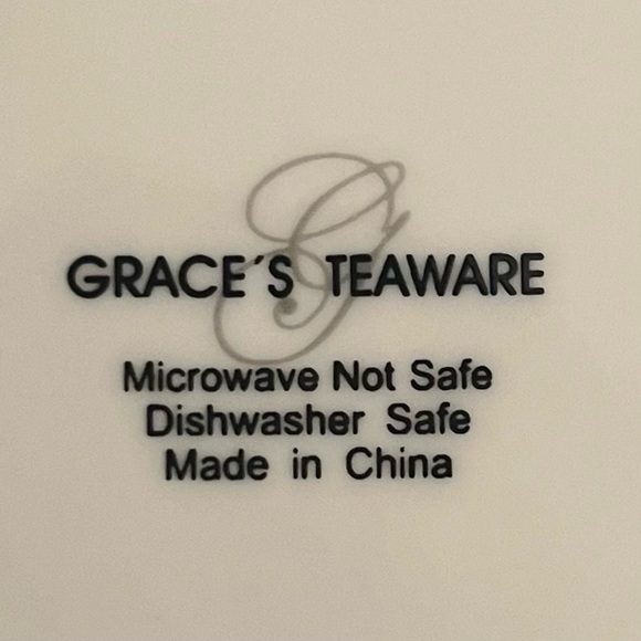 Grace’s Teaware Josephine Aqua Polka Dot Gold Porcelain Teapot - Picture 8 of 8